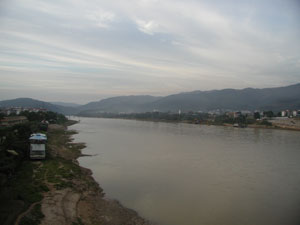 景洪のメコン川 