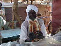 スーダンのパン屋
